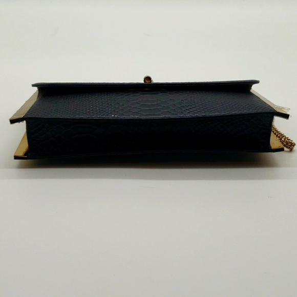 EKATRINA BAG SIZE 11x6 COLOR BLUE CONDITION NEW - Picture 5 of 11